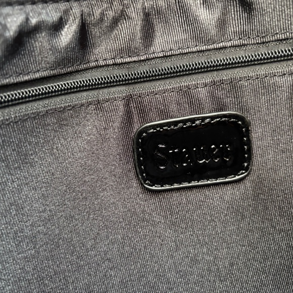 Stauer Crocodile-Embossed Blue Handbag with Wallet - Picture 8 of 13